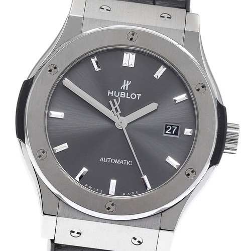 Hublot HUBLOT 542.NX.7071.LR Classic Fusion Titanium Racing Gray Date Automatic