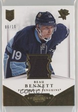 2013-14 Panini Dominion Authentic Material 6/10 Beau Bennett #D-BB Patch 2o7
