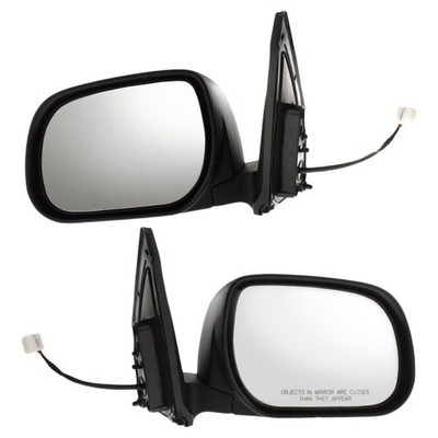 2pcs Side Mirror Power Manual Folding Non-Heated Paintable Toyota RAV4 EV 2012