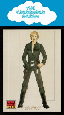 Costume Design (Luke Skywalker) 1993 Topps Star Wars Galaxy #28