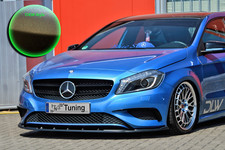 Spoilerschwert Frontspoiler Cuplippe aus ABS für Mercdes A-Klasse W176 Urban OEM