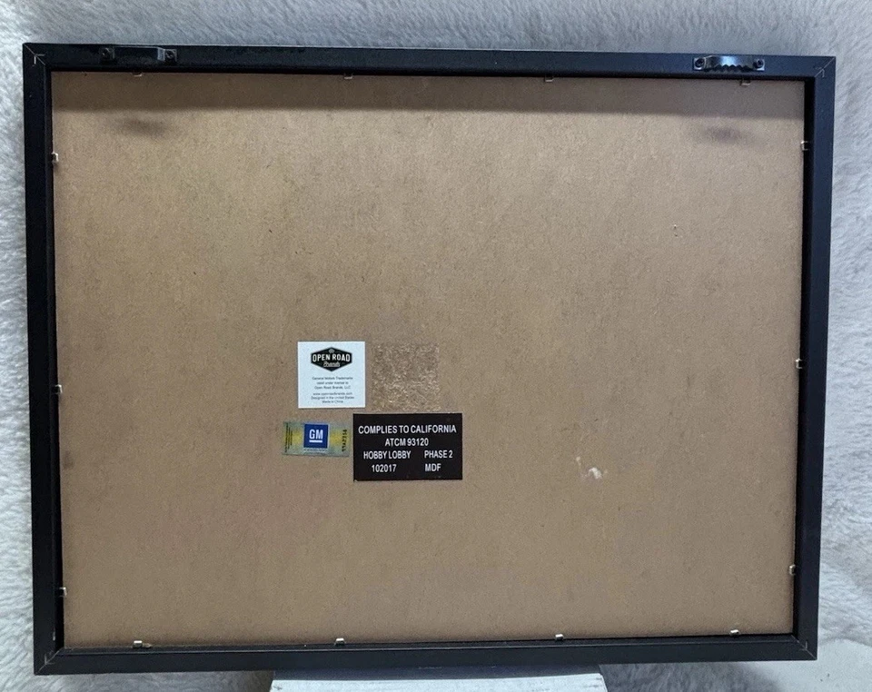 Chevy Corvette “The Legend Lives On” Holograph Sign 15x13 Man Cave*FREE SHIPPING - Image 4 of 4