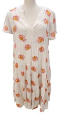 MAEVE by Anthropologie Boho Dress Embroidered Lined Size S