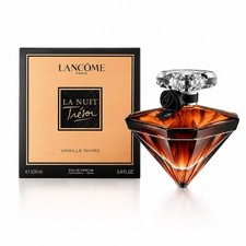 Lanc me La Nuit Tr sor Vanille Noire Eau de Parfum 3.4 Fl Oz / 100ml New