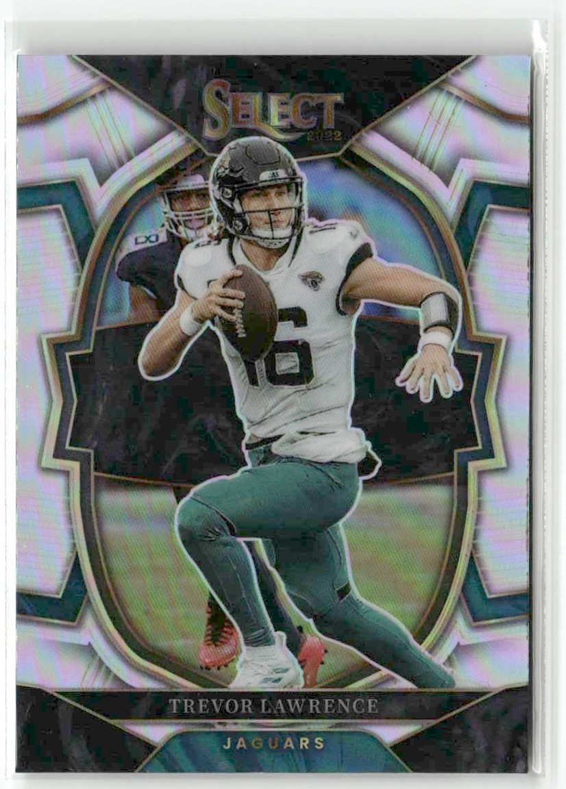 Trevor Lawrence 2022 Panini Select Silver Pirzm Jacksonville Jaguars #41