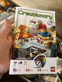 LEGO 3844 Creationary Game 100% COMPLETE, Cards & Instructions READ
