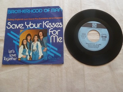 Brotherhood of man , Save your Kisses for me / Let s love  , Single Schallplatte