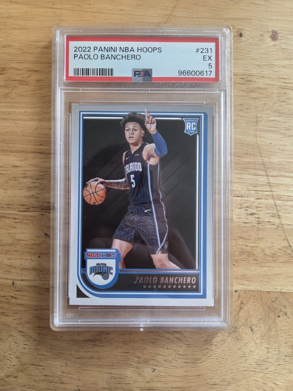 2022-23 Panini NBA Hoops - Rookies Paolo Banchero #231 (RC)