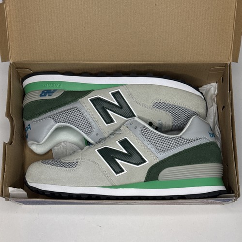 Herren New Balance 574 Tag Wanderer grau grün Freizeit Lifestyle Schuhe Turnschuhe Größe 9 - Bild 12 von 13