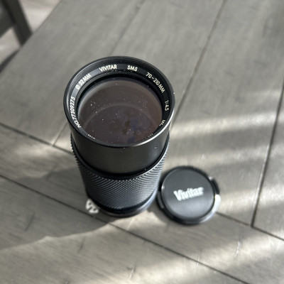 VIVITAR 70-210MM 1:4.5 MC MACRO FOCUSING ZOOM CAMERA Lens