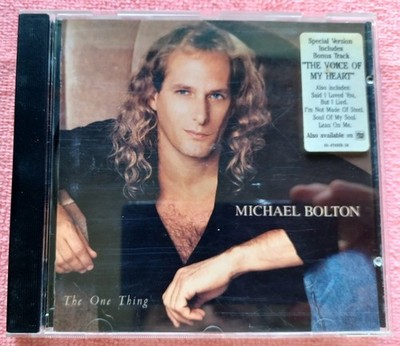 (9) Michael Bolton - The One Thing CD
