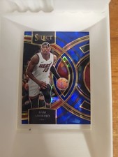 BAM ADEBAYO 2023-24 Panini SELECT Premier Level Blue Cracked Ice Miami Heat 