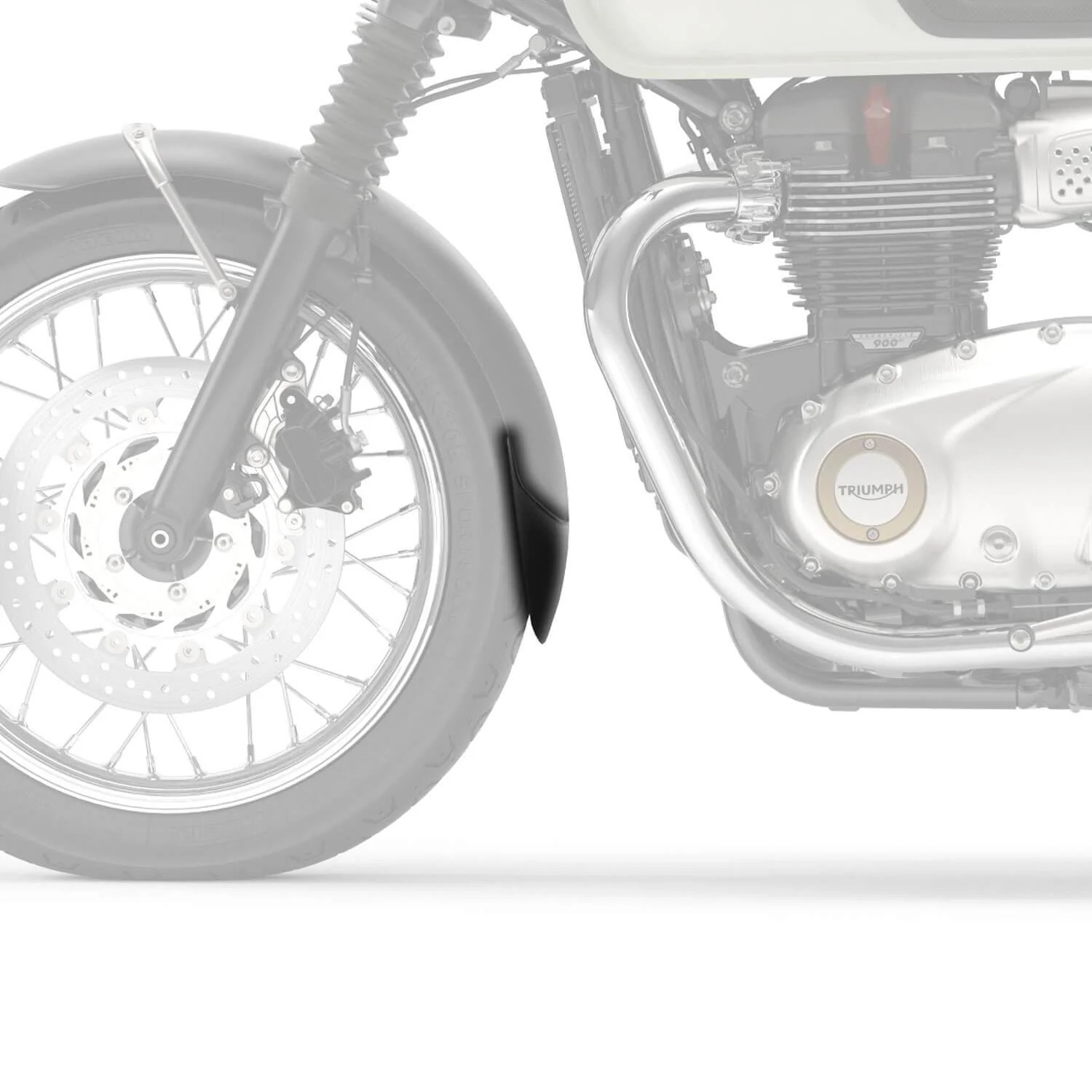 Pyramid Extenda Fenda | Matte Black | Triumph Thunderbird 1995>2003