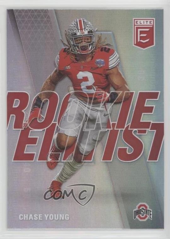 2020 Panini Donruss Elite Rookie Elitist Chase Young #3 RC 0lt3