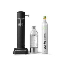 Image of Aarke Carbonator 3 Sparkling Water Maker in Stainless Steel Matte Black Finish