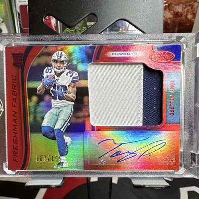 2020 Panini Certified Trevon Diggs Cowboys Freshman Fabric Mirror Auto 161/199