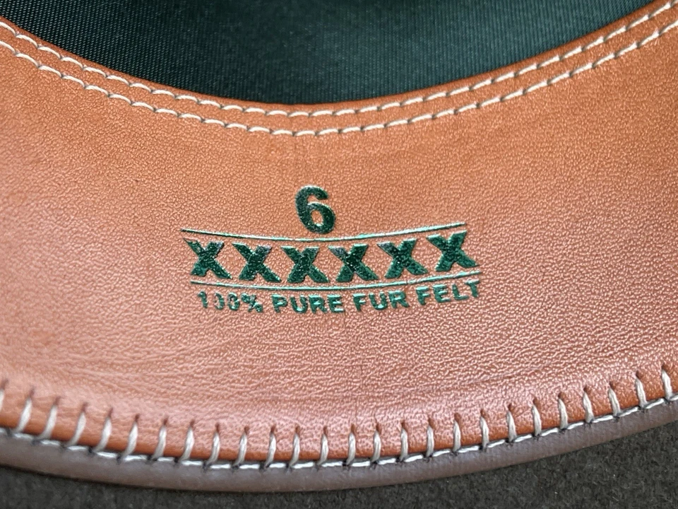 $350 - 6X Sombrero de Vaquero Stetson Talla 7 1/2 Western Yellowstone Rodeo Rip Bullrider Foto 2 de 4