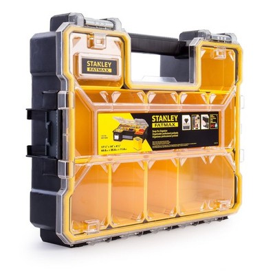 Stanley FatMax 10 Compartment Deep Professional Organiser Waterproof 1-97-518
