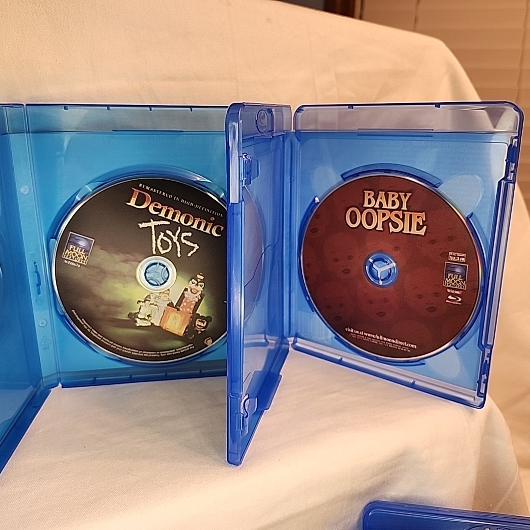 Baby Oopsie - Blu-ray Trilogy + Demonic Toys - US Region Free - Full Moon Horror