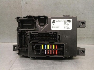 13382213 fuse relay box OPEL CORSA D S07 1.2 L08 L68 2006 5949460