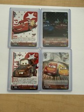 Weiss Schwarz Disney Pixar Cars PXR/S94-056S SR Foil TCG Japanese Lot of 4