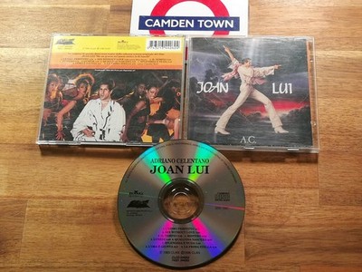 Adriano Celentano - Joan Lui (Rita Rusic/Claudia Mori) Cd Excellent Quasi Mint