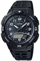 Casio AQ-S800W-1BJH Solar Herrenuhr Analog Digital Schwarz Harz Japan Y863242