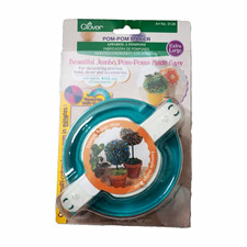Clover Extra Large Pom Pom Maker, Art No. 3128 Model/MPN 3128 New in Box