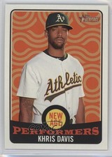2017 Topps Heritage New Age Performers Khris Davis #NAP-24 d1f
