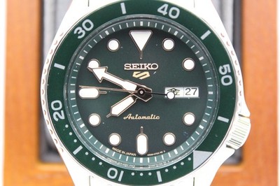 Seiko 5 Sports Green Men's Watch - SBSA013 for sale online | eBay