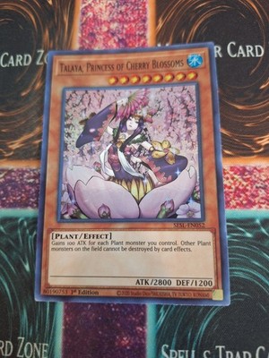 Yugioh Talaya, Princess of Cherry Blossoms SESL-EN052 Super Rare 1st Edition NM