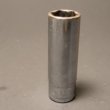 Snap On 13mm deep socket 3/8  drive 6 point U...
