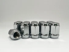 20pc 1/2-20 Fit Dodge/Ram Chrome 3/4" hex Wheel Lug Nut Bulge Acorn Conical Seat