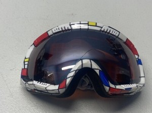 Von Zipper Feenom Ski/Snowboard Goggles Tetras Design Frame Dark Amber Lens #39