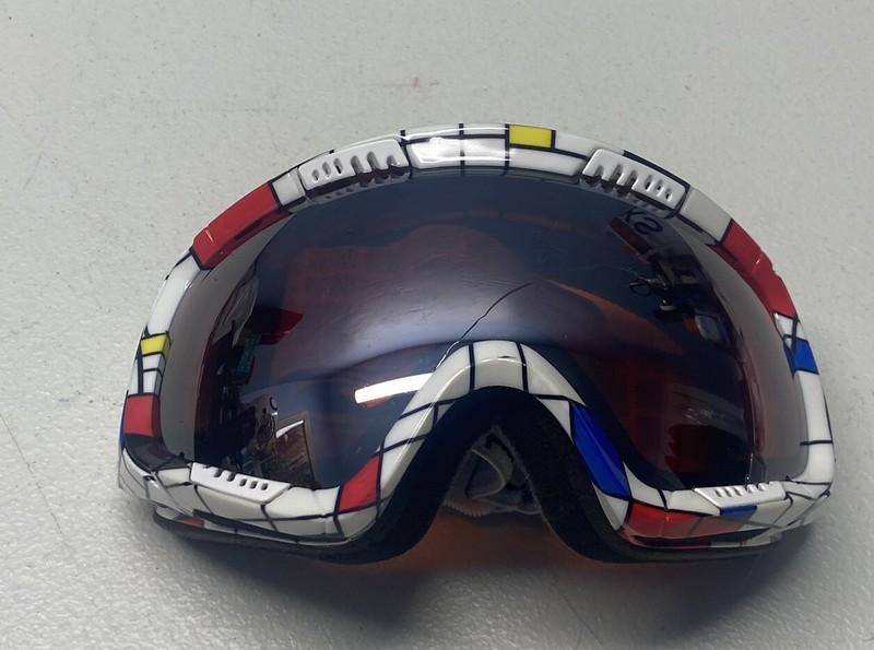 Von Zipper Feenom Ski/Snowboard Goggles Tetras Design Frame Dark Amber Lens #39