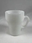 Vintage Anchor Hocking Fire King Oven Proof Milk Glass Soda Fountain Mug Cup USA