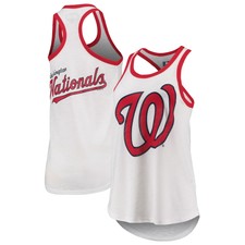 Washington Nationals G-III 4Her by Carl Banks Women's Tater Racerback Tank Top -