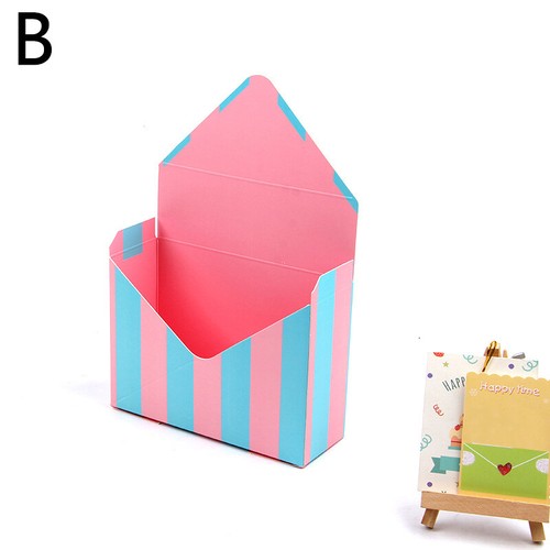 Envelope Fold Paper Flower Box Floral Wrapping Gift Box Party Wedding DIY Arts - Picture 14 of 24