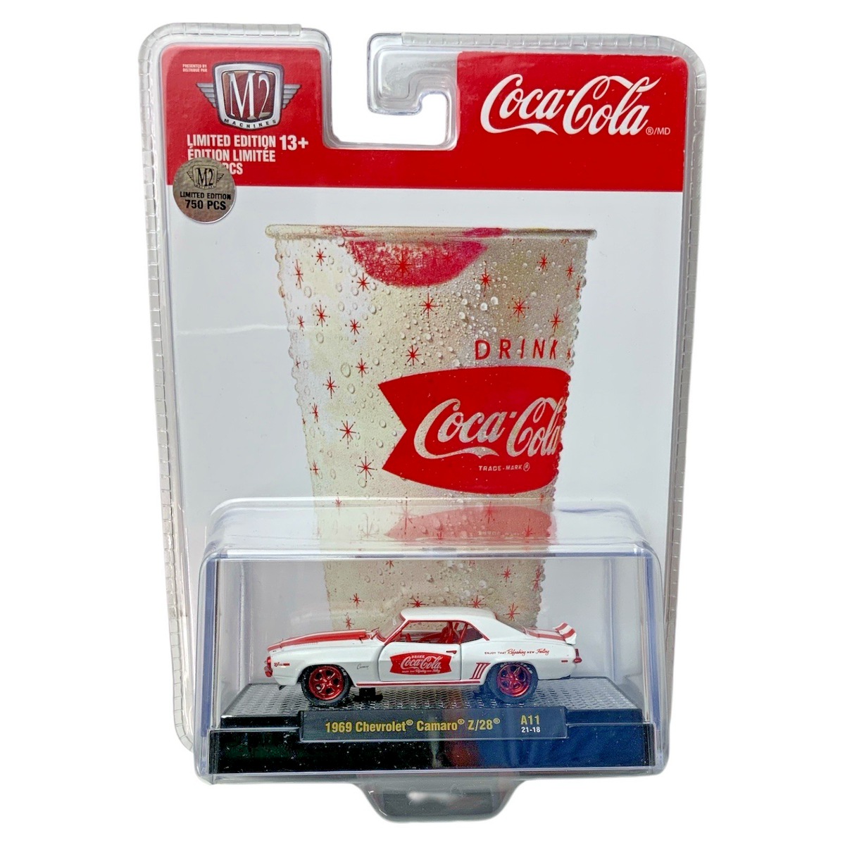 M2 Machines Coca-Cola 1969 Chevrolet Camaro Z/28 CHASE 1:64