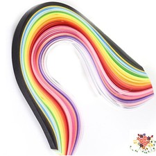 36 Couleurs Papier Bande Quilling Origami Loisirs créatif Scrapbooking 3 ou 5 mm