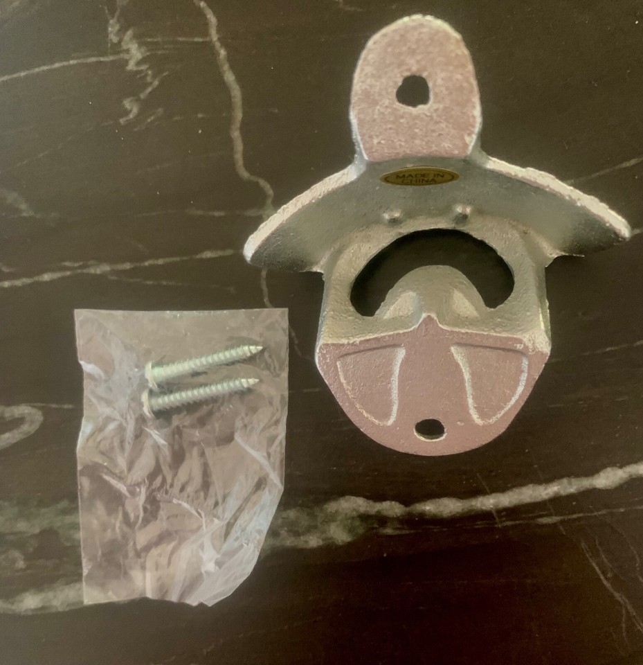 Wall Mounted Bottle Opener wth Vntage Oertel's 92 Beer | Etsy