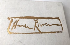 1983 Henri Riviere by Armond Fields-Story/Art of Henri Riviere Hardback-no DJ