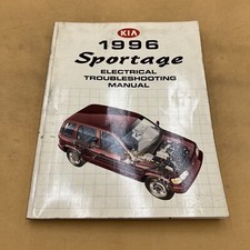 1996 KIA Sportage Electrical Troubleshooting Service Repair Manual, Factory OEM 