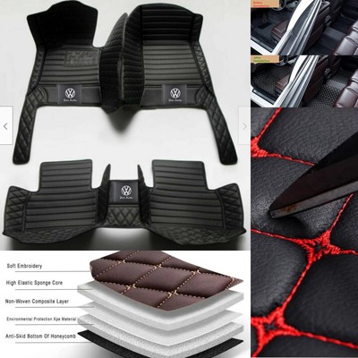 Für Volkswagen Tiguan Touareg Car Floor Liner Matte Custom Wasserdichte
