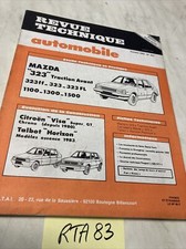 Revue technique Mazda 1200