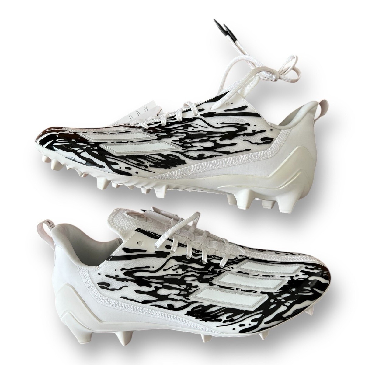 Adidas Adizero 12.0 Poison Football Cleats Men's Sz 13.5 Black