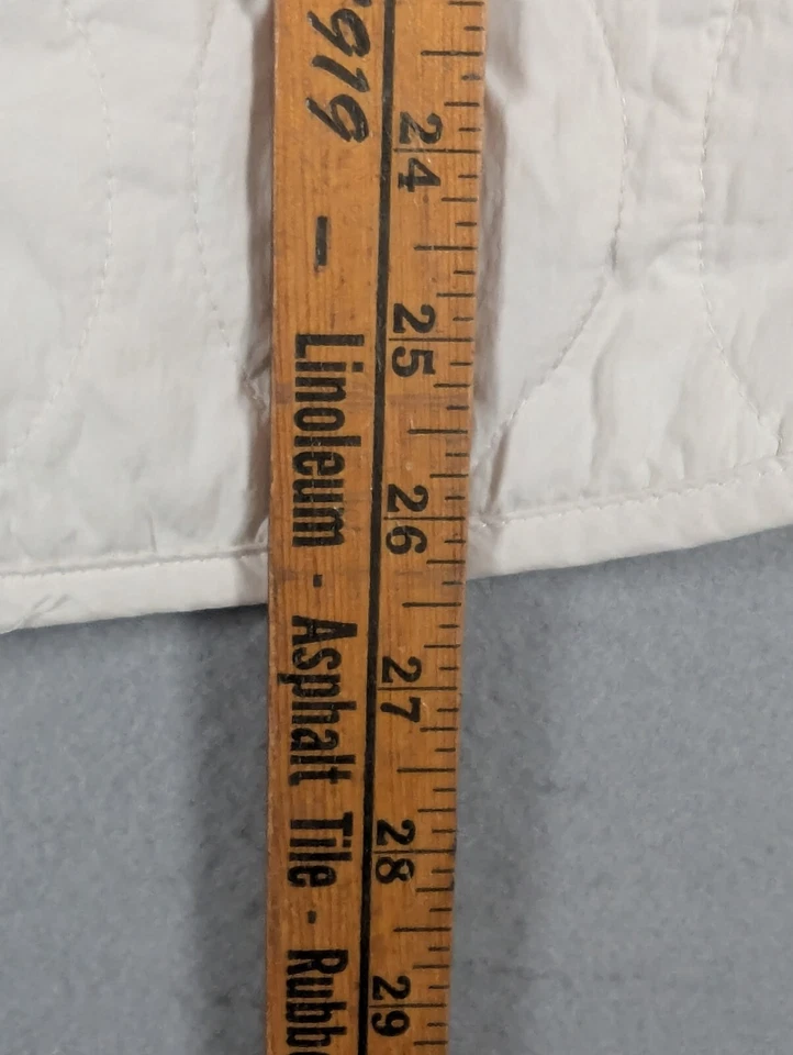 Chaqueta de Colección United Colors Of Benetton Para Mujer Grande Blanca Cremallera Completa Acolchada Foto 4 de 4