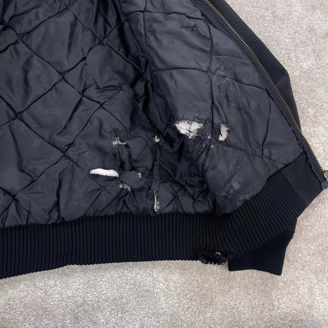 Black Carhartt Active Jacket - Small - Durable OG American Workwear image 7