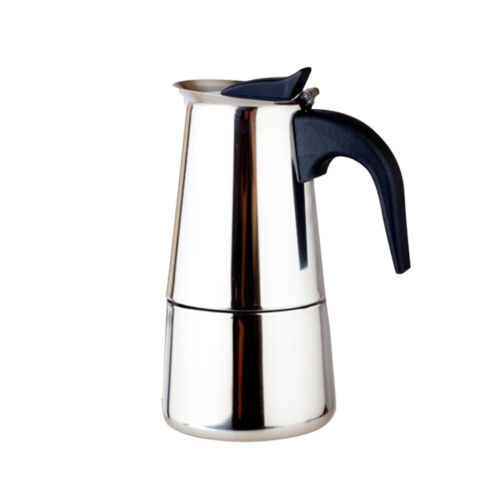 -Kaffeekanne Kaffeemaschine Kaffeepadmaschine Rostfreier Stahl - Bild 1 von 3