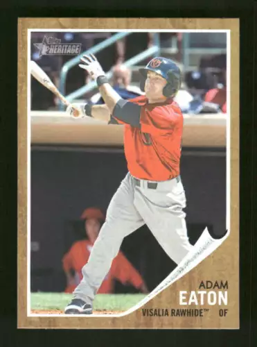 2011 Topps Heritage Minor League #106 Adam Eaton NM Near Mint BXCP28